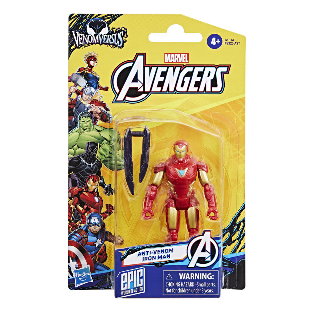 iron man anti venom figure the avengers marvel 10cm