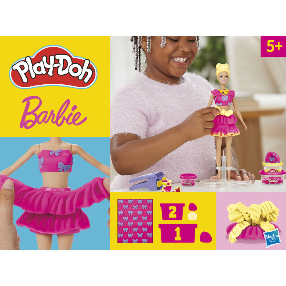 barbie play doh ruffles and bows