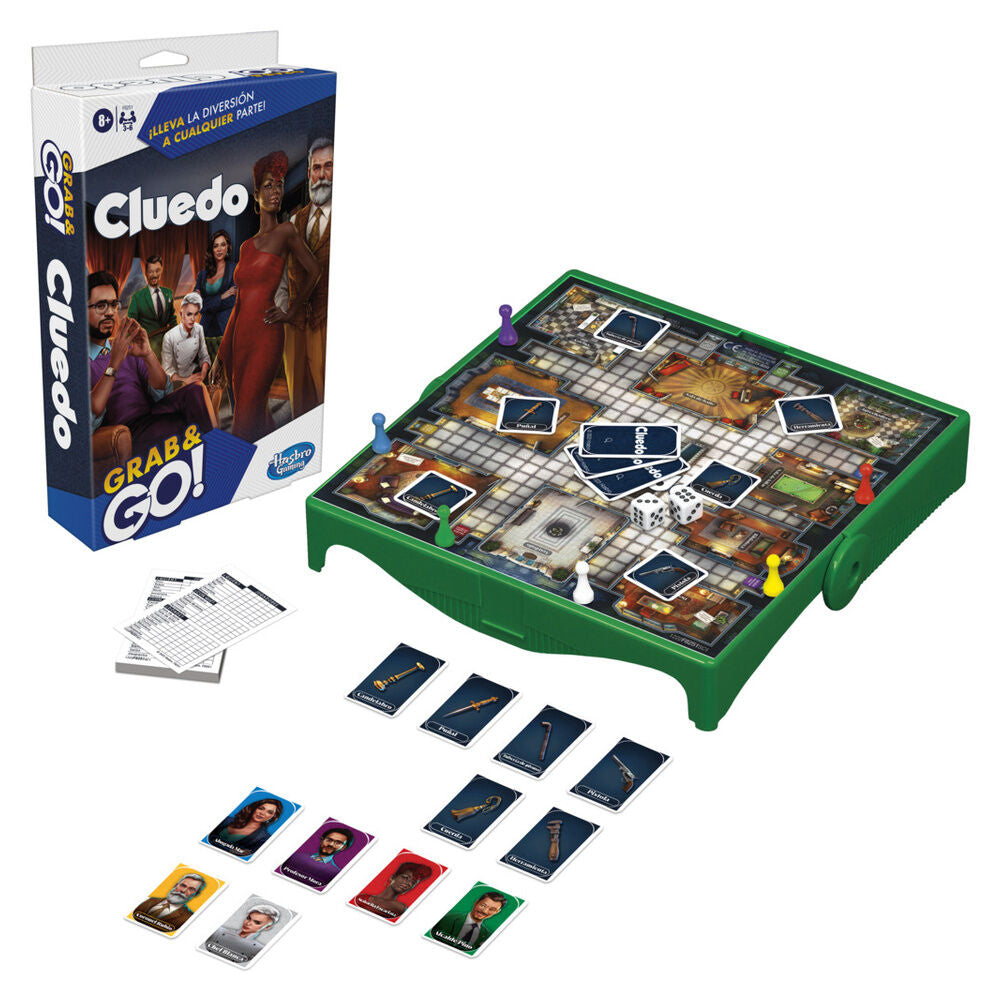 Cluedo Grab & Go  Spiel auf Spanisch
