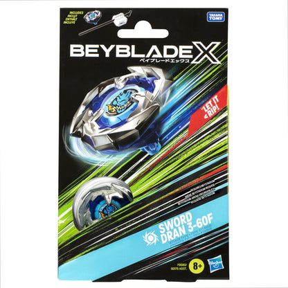 Kit de démarrage assorti Sword Dran 3 60F Beyblade X