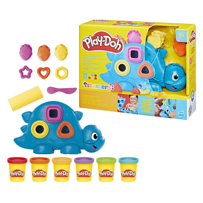 Forme e colori di dinosauri con la plastilina