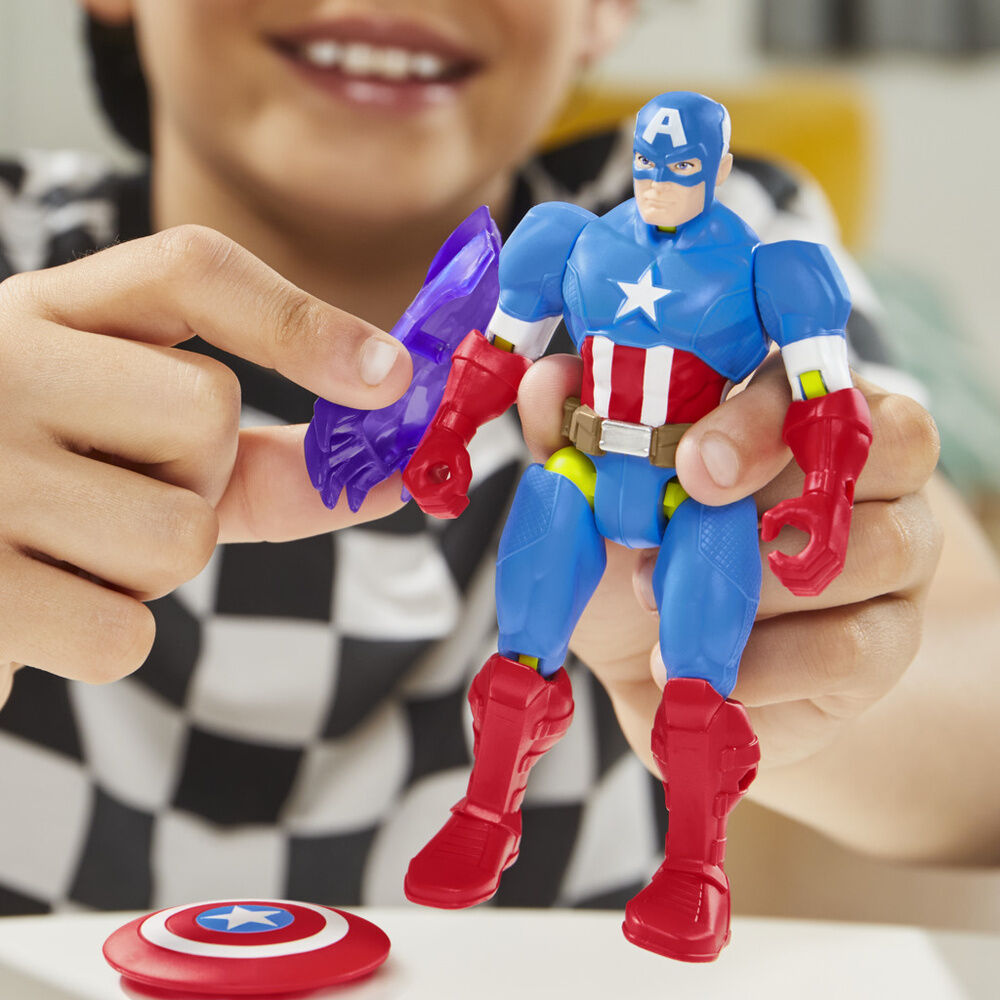 Captain America Mix Mashers Marvel Figur 12cm