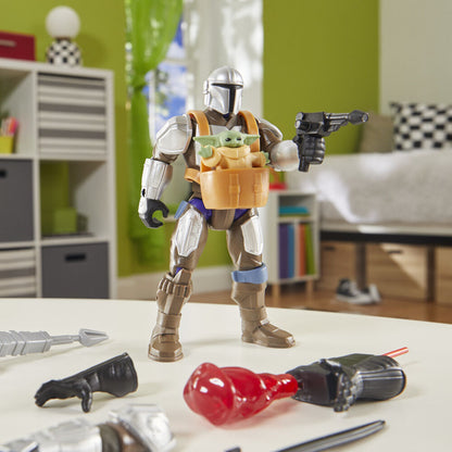 Figurka The Mandalorian & Grogu Deluxe Mix Mashers Star Wars 12 cm