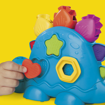 Forme e colori di dinosauri con la plastilina