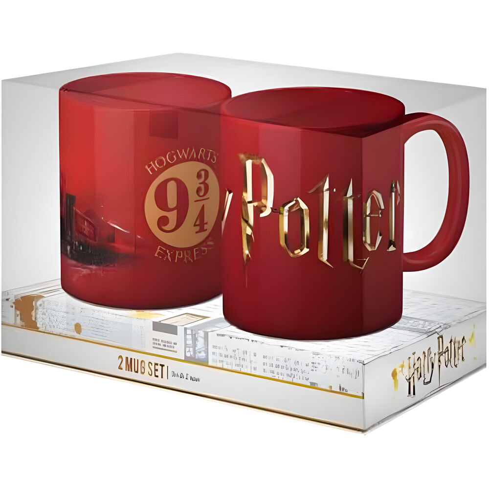 Hogwarts Harry Potter Logo Tassenset