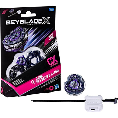 dark perseus b 6 80w beyblade x starter kit