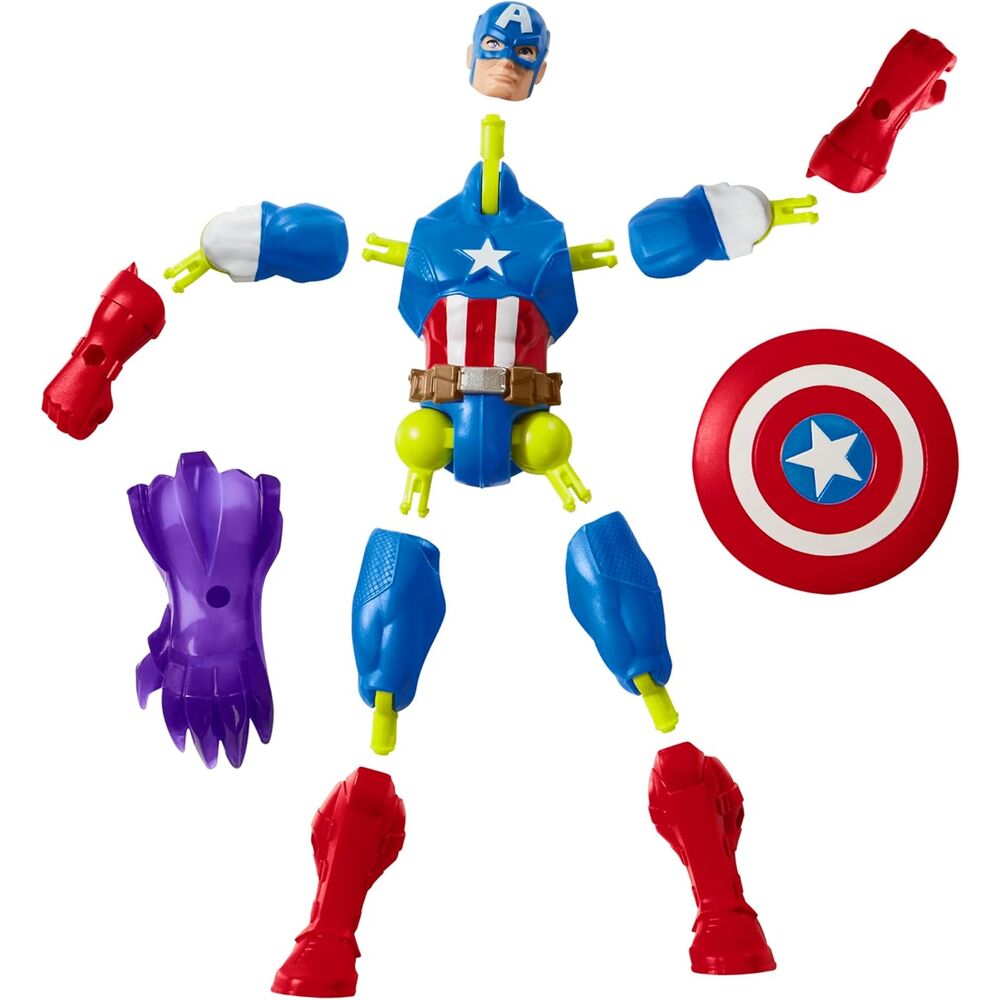 Captain America Mix Mashers Marvel Figur 12cm