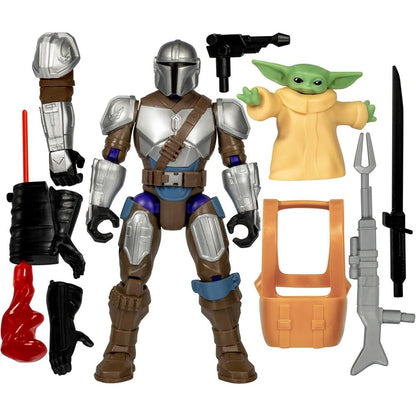 Figurka The Mandalorian & Grogu Deluxe Mix Mashers Star Wars 12 cm