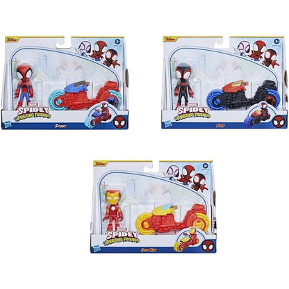 vehicle  spider man marvel 10cm figure (assorted)
