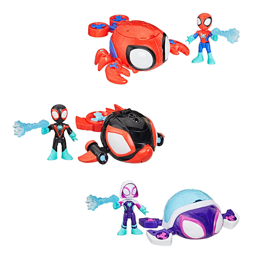 marvel spidey marine vehicles assortment