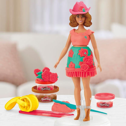 Barbie Play Doh Róże i Grzywka