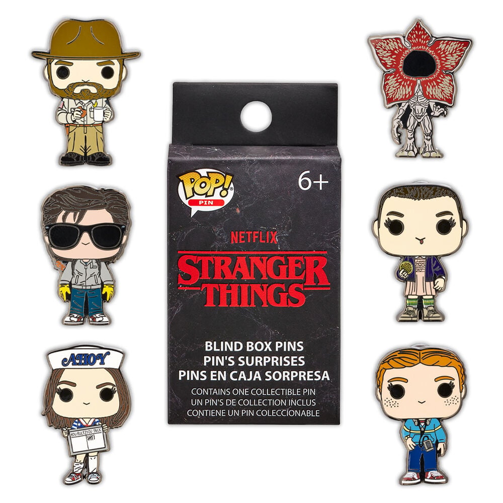 Blind Box Mystery Enamel Pin Stranger Things Loungefly Assortment