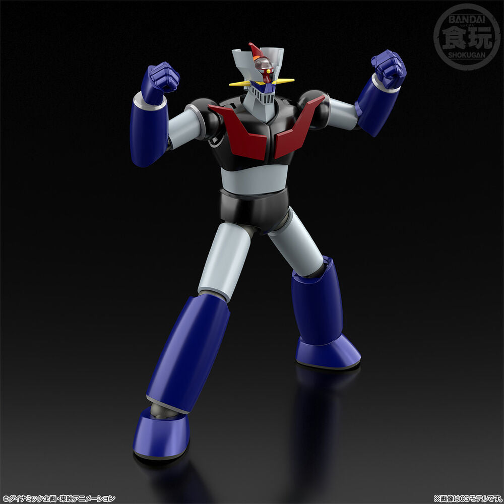 Projeto de Modelismo Shokugan  Figura Mazinger Z de 13cm
