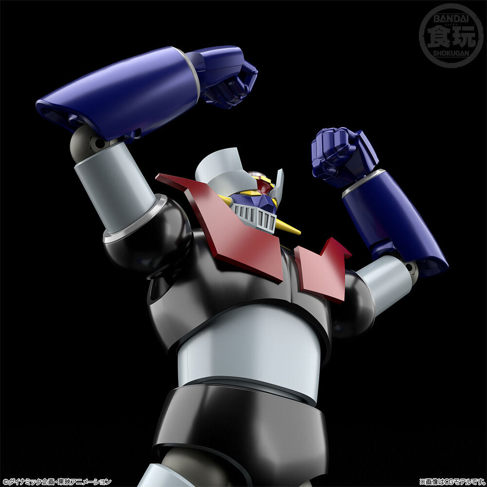 Projeto de Modelismo Shokugan  Figura Mazinger Z de 13cm