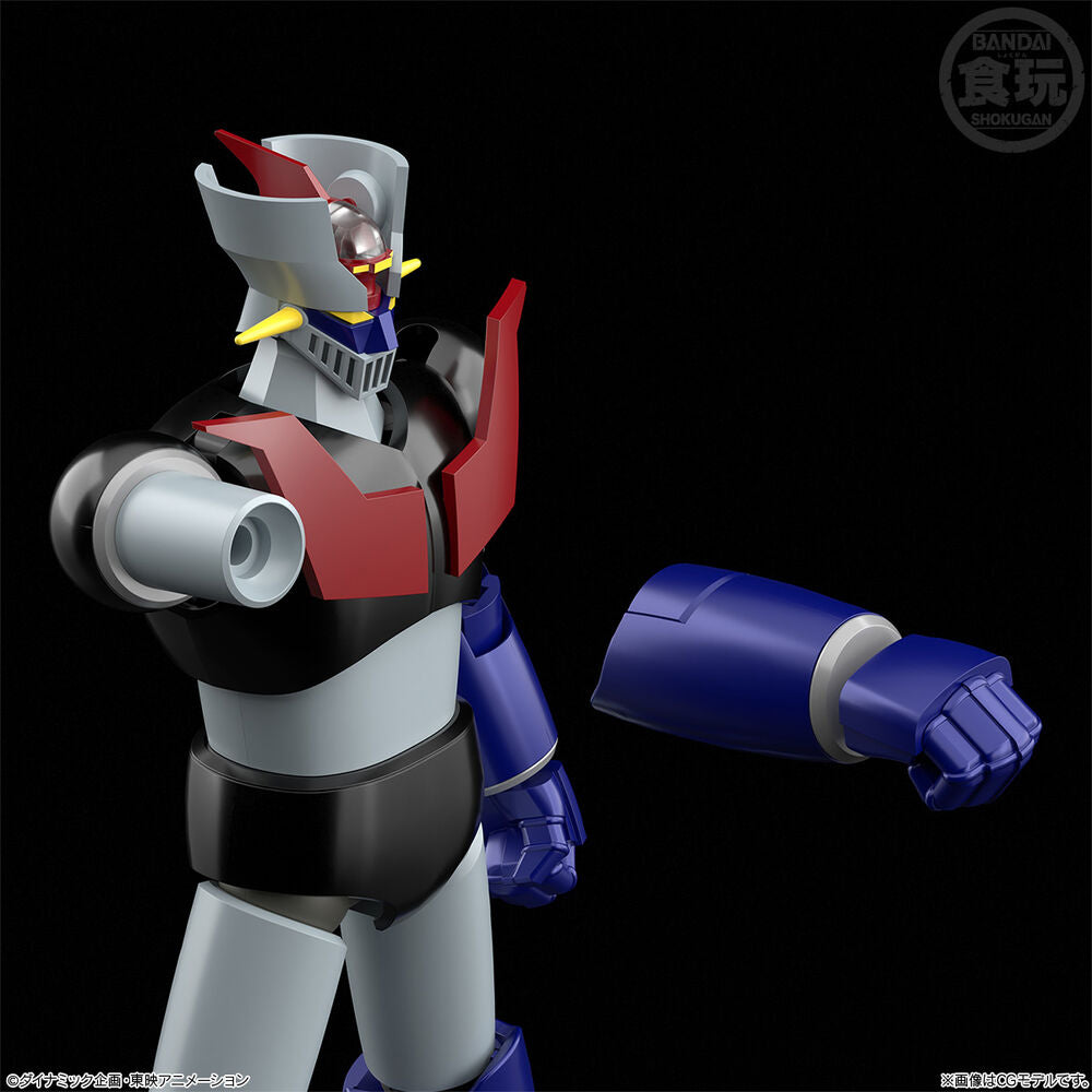 Projeto de Modelismo Shokugan  Figura Mazinger Z de 13cm
