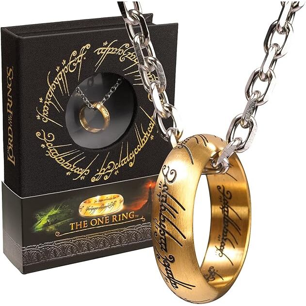 lord of the rings replica ring pendant