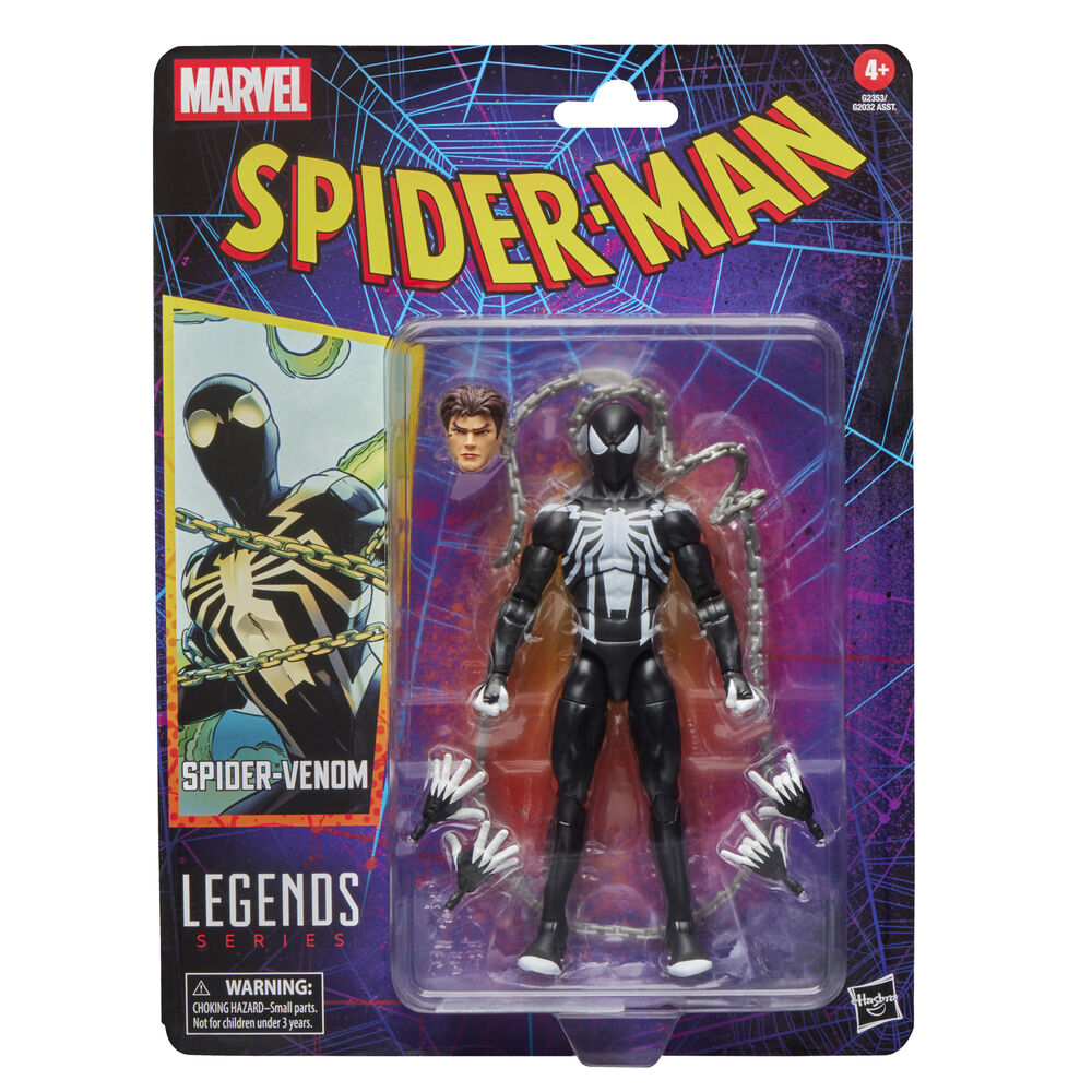 Figurka Spider Venom Spider Man Marvel Legends Series 15cm