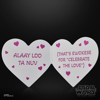 Figurka Ewok Edycja Walentynkowa Star Wars 15cm