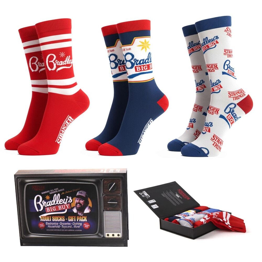 Set 3 Adult Stranger Things Socks