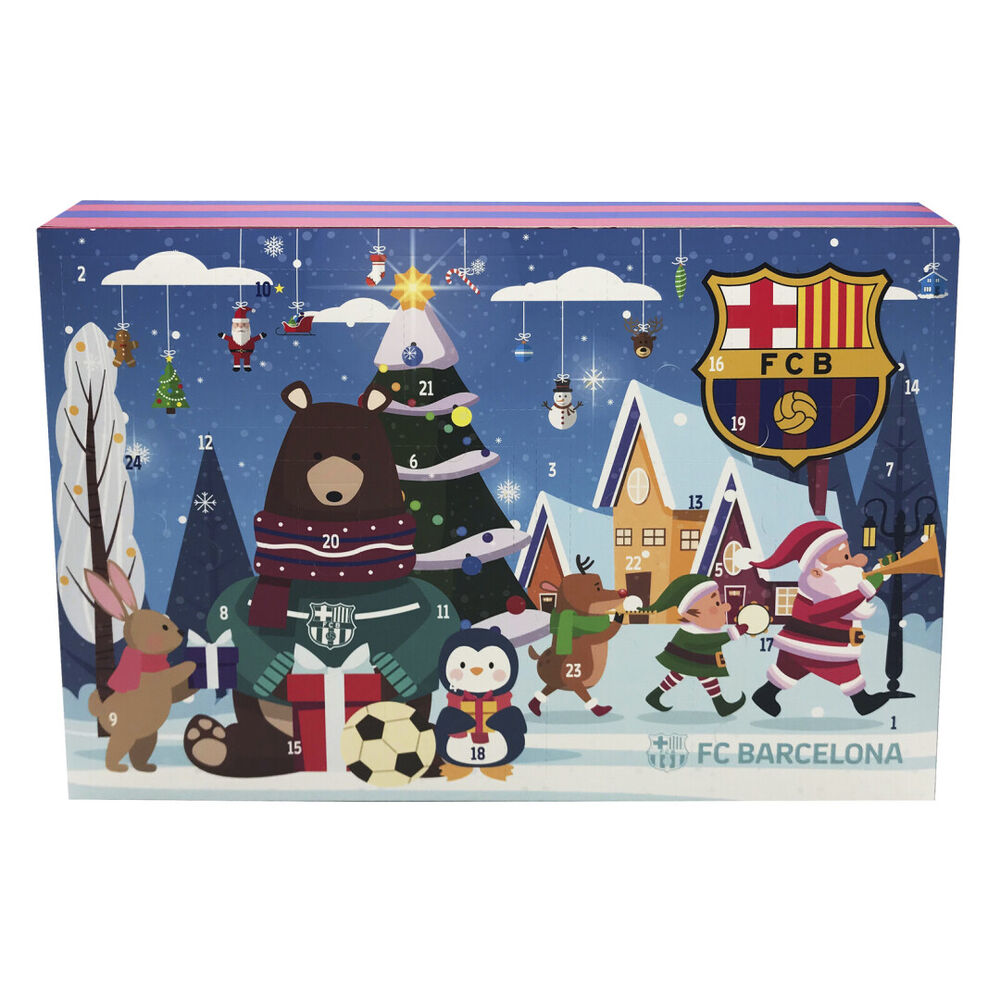 fc barcelona advent calendar