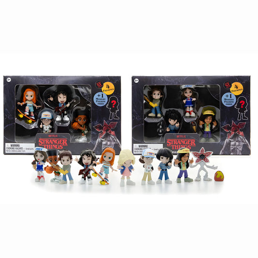 blister pack of 4 stranger things figures (assorted)