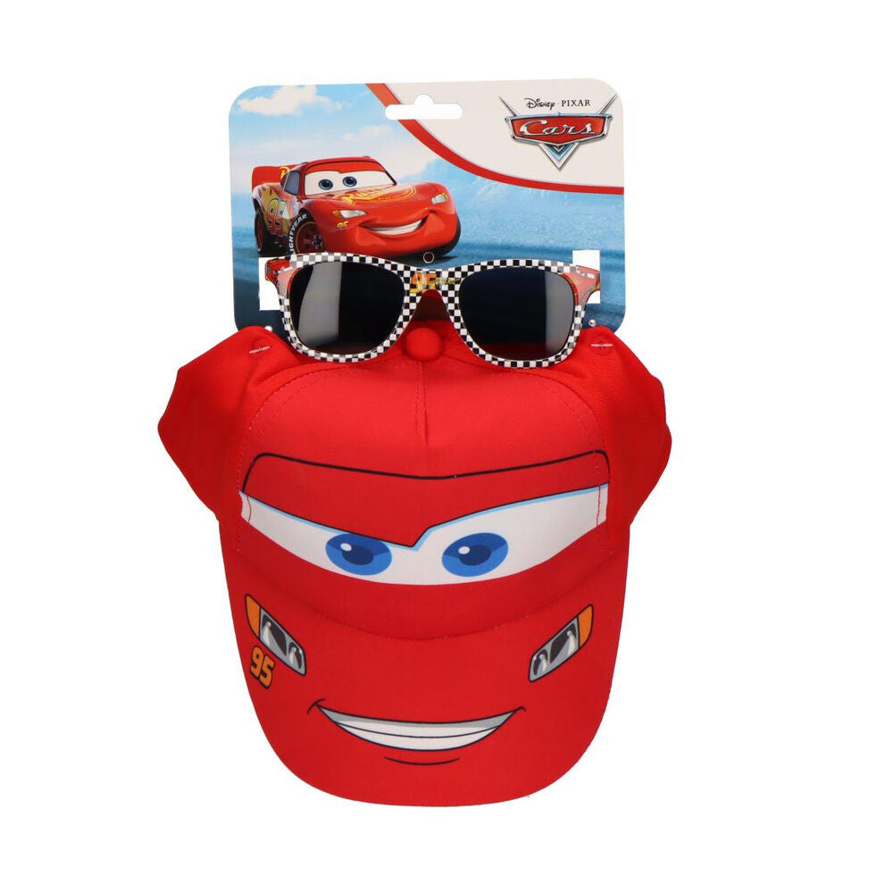 disney pixar cars cap  sunglasses set