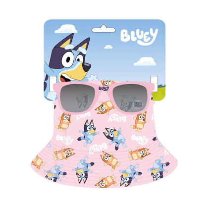 fisherman's hat  bluey sunglasses