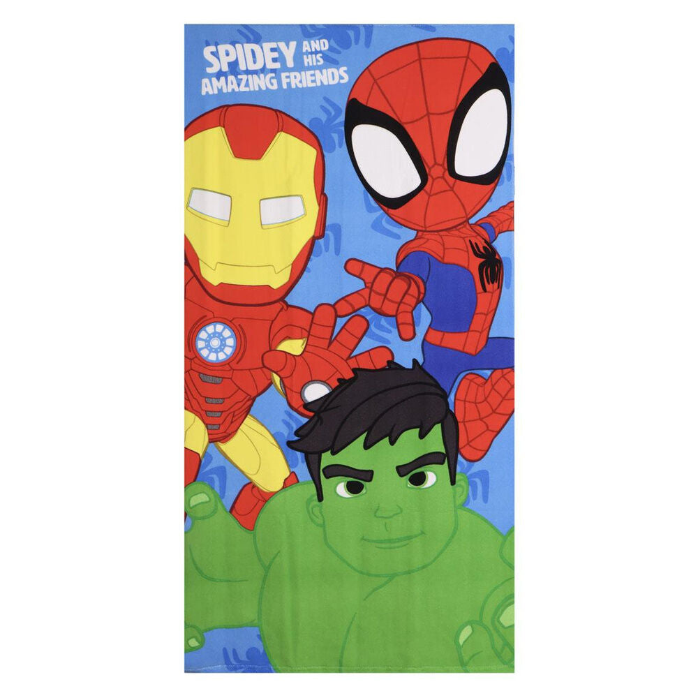 spidey marvel microfiber towel