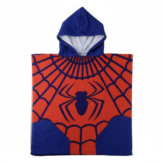 Spiderman Marvel microfiber poncho towel
