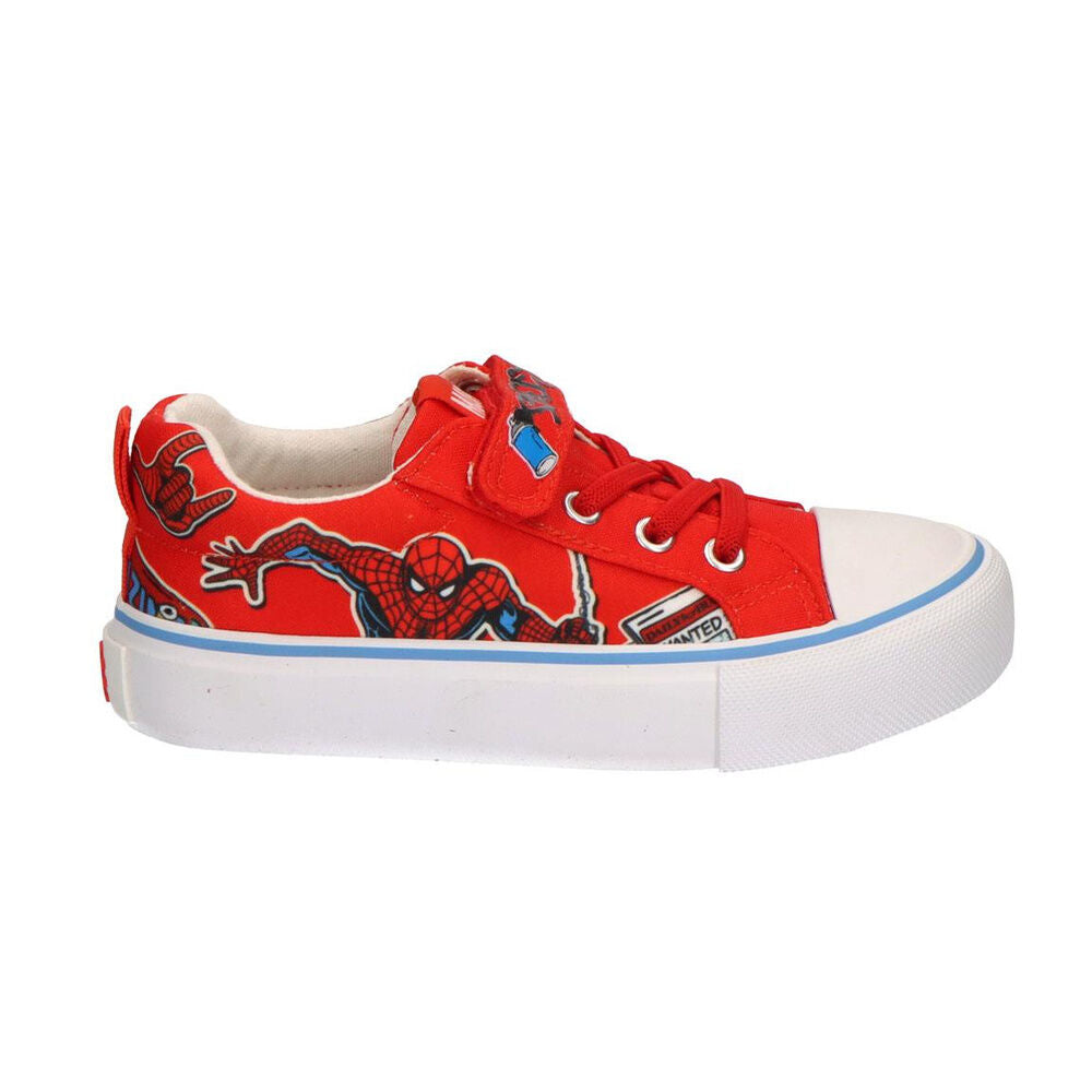 marvel spiderman canvas sneakers