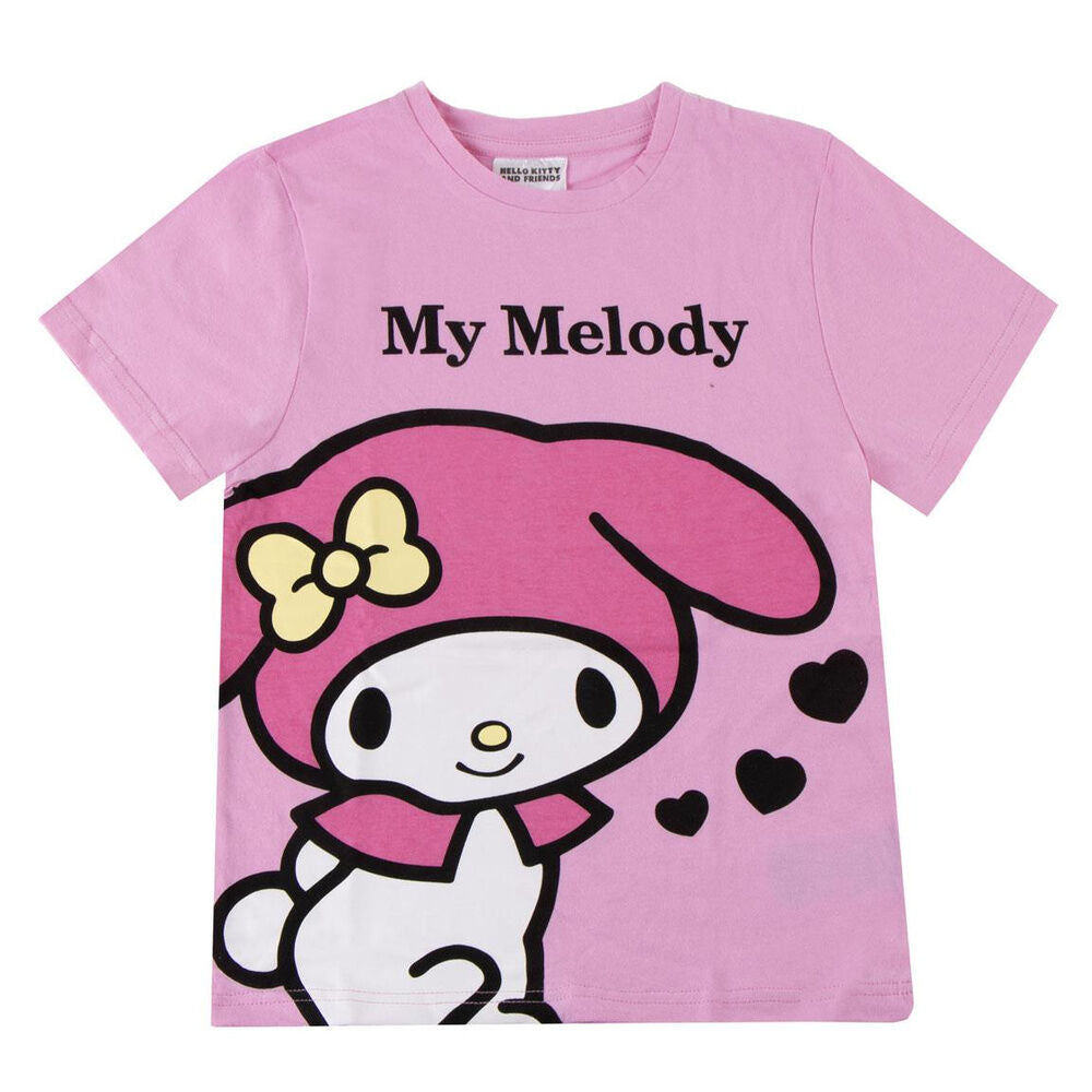 my melody hello kitty and friends t shirt