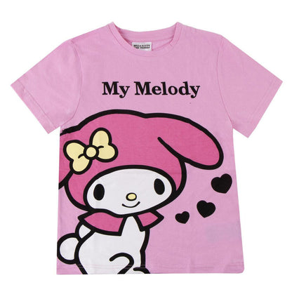 my melody hello kitty and friends t shirt