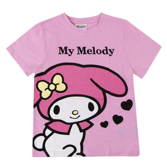 my melody hello kitty and friends t shirt