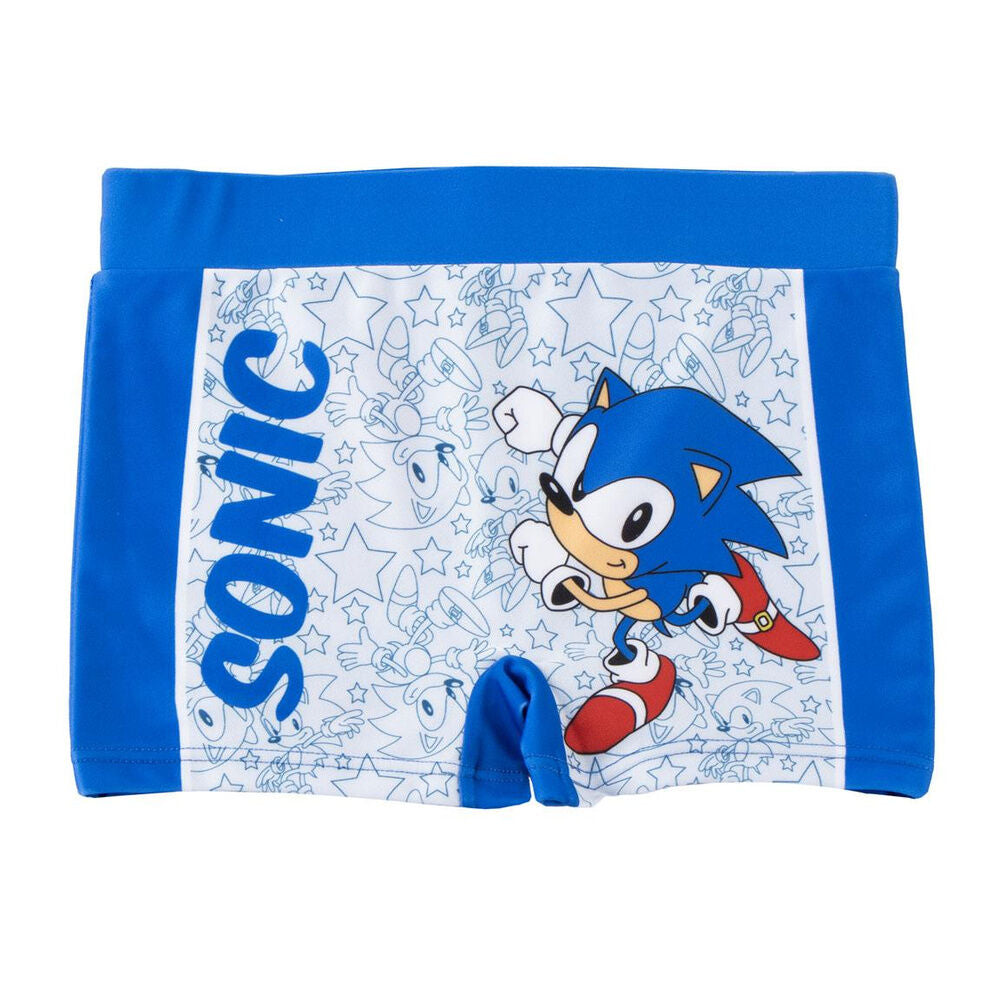Sonic the Hedgehog boxer swimsuit
