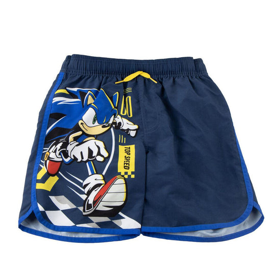 sonic the hedgehog bermuda swim trunks