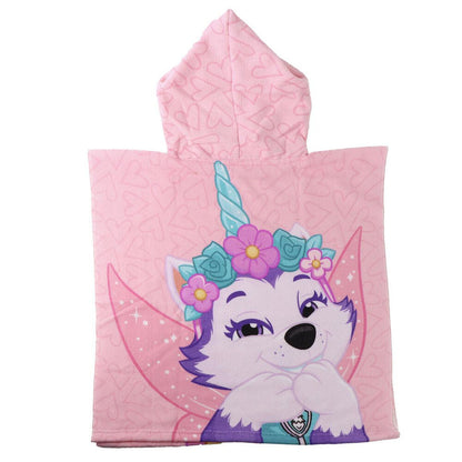 Paw Patrol microfiber poncho towel