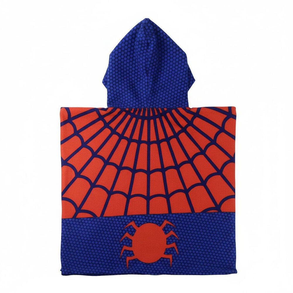 Spiderman Marvel microfiber poncho towel