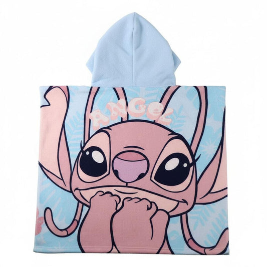 Stitch Disney microfiber towel poncho.