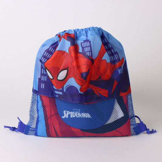 Zestaw ręcznik śpiwór i czapeczka Spiderman Marvel