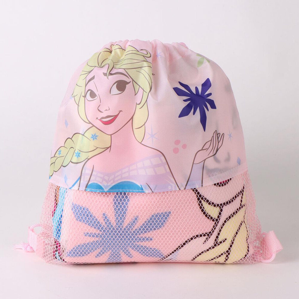 Ensemble serviette sac de couchage et bonnet Disney La Reine des Neiges
