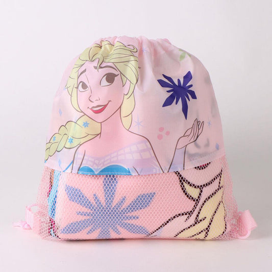 Ensemble serviette sac de couchage et bonnet Disney La Reine des Neiges