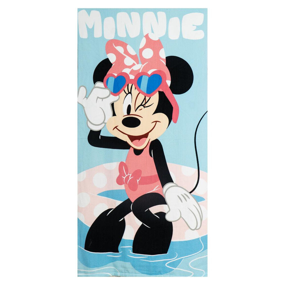 minnie disney towel  swimming goggles set