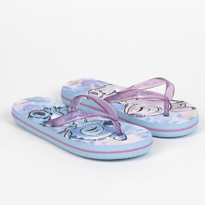 premium disney stitch flip flops