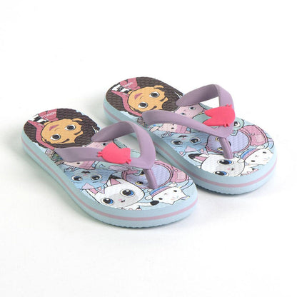 gabby's dollhouse premium flip flops