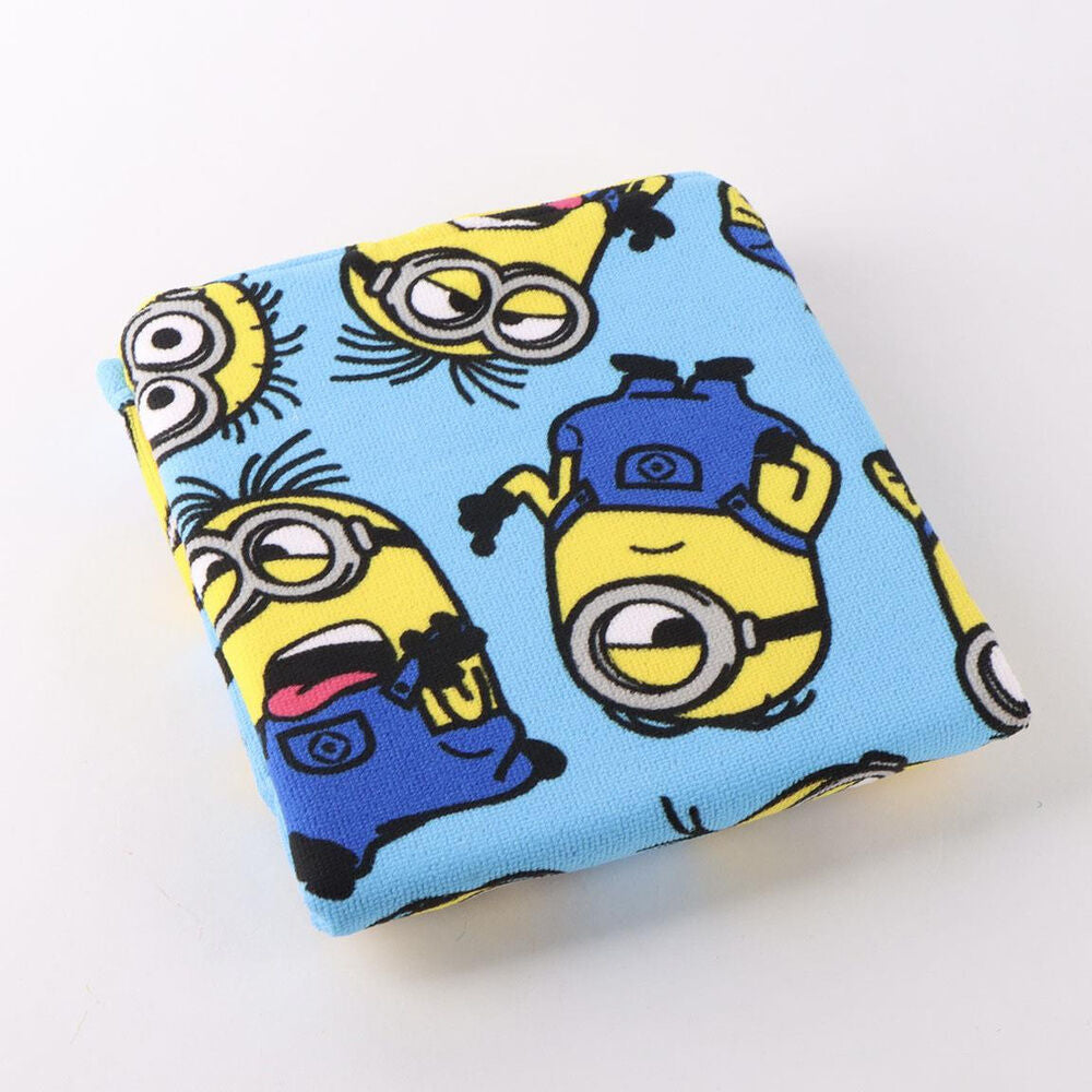 Ręcznik ponczo z mikrofibry Minionki