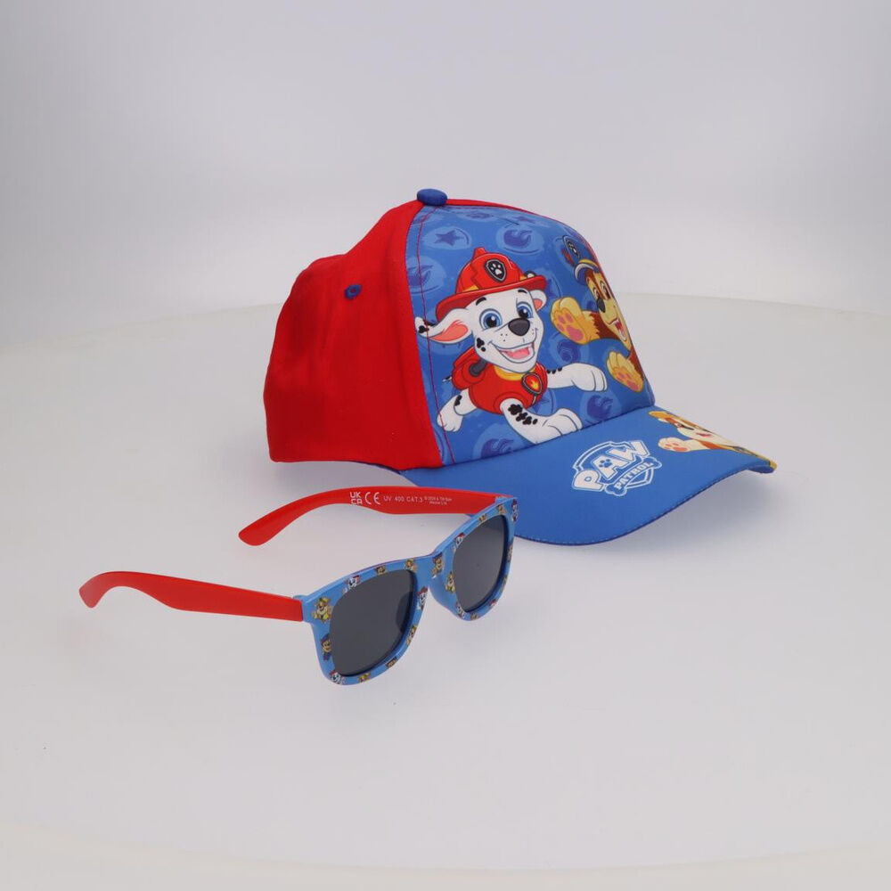 Paw Patrol hat and sunglasses set