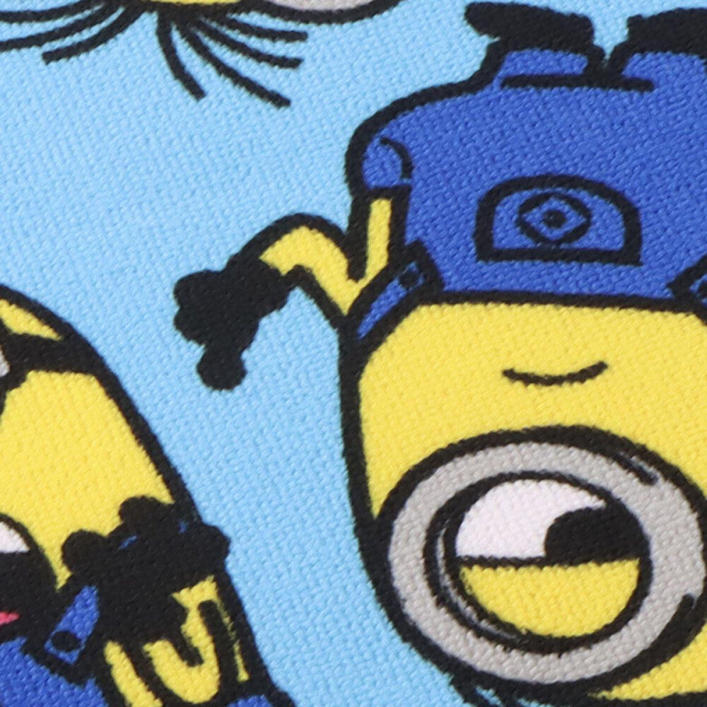 Ręcznik ponczo z mikrofibry Minionki