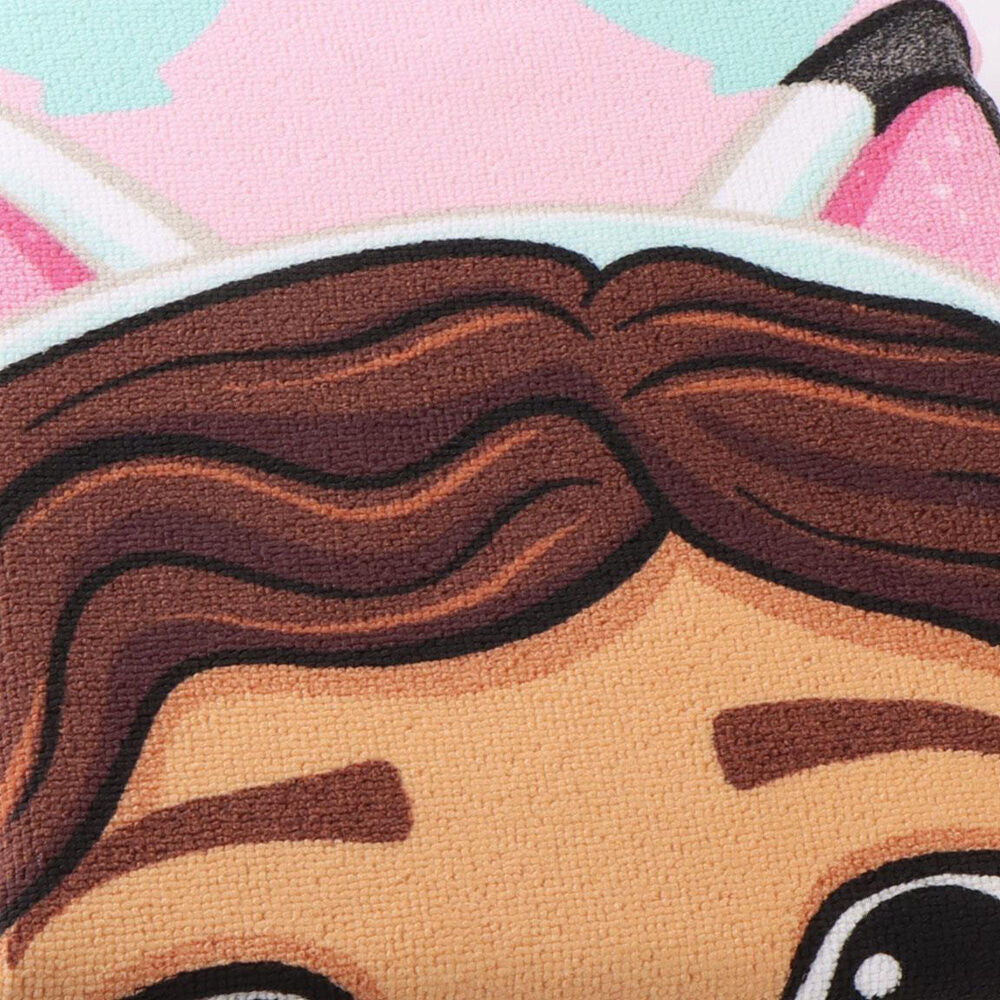 Gabby's Dollhouse microfiber towel poncho