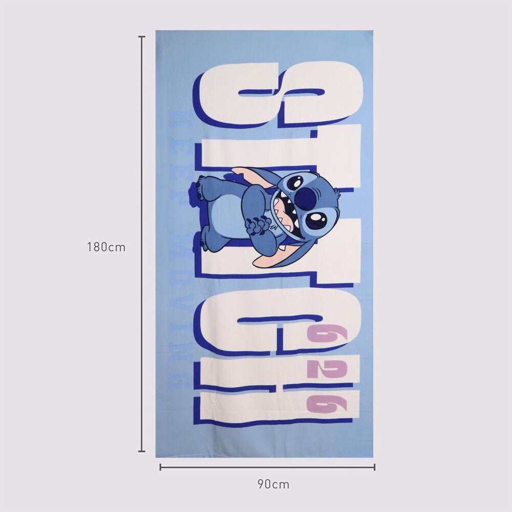 Disney Stitch microfiber towel