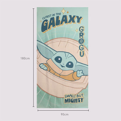Grogu The Mandalorian Star Wars microfiber towel